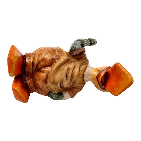 Vintage 6.5" Mid Century Animated Handpainted Ceramic Caricature Duck Quack Gift - Picture 9 of 11